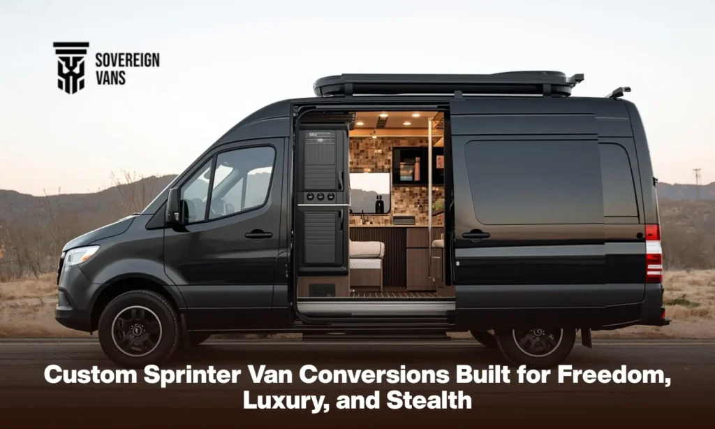 Custom Sprinter Van Conversions Built for Freedom, Luxury and Stealth